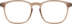 Square Glasses 2020119 in Taupe