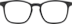 Square Glasses 2020121 in Black