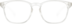 Square Glasses 2020123 in Clear