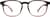Front view of Square Glasses 2020128 in Pink Ombre thumbnail