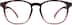 Square Glasses 2020128 in Pink Ombre