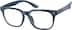 Manzanita Square Glasses 2020316 in Blue