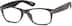 Rectangle Glasses 2020415 in Brown