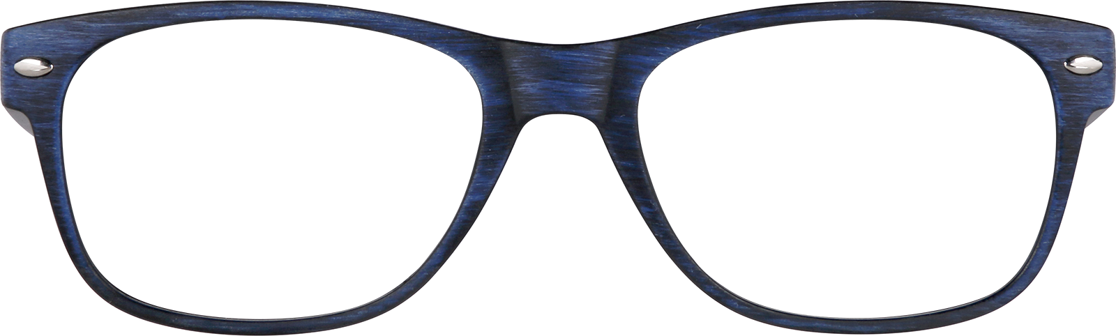 Midnight Blue Rectangle Glasses #2020416 | Zenni Optical