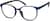 Angle view of Round Glasses 2020516 in Blue thumbnail