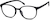Angle view of Round Glasses 2020521 in Black thumbnail