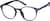 Angle view of Round Glasses 2020616 in Blue thumbnail