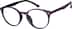 Round Glasses 2020617 in Purple