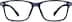 Rectangle Glasses 2020716 in Navy