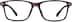 Rectangle Glasses 2020718 in Red