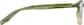 Side view of Rectangle Glasses 2020724 in Olive Green thumbnail