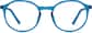 Front view of Round Glasses 2020816 in Aqua thumbnail