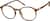 Angle view of Round Glasses 2020825 in Tortoiseshell thumbnail