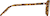 Side view of Round Glasses 2020825 in Tortoiseshell thumbnail