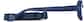 Side view of Kids' Flexible Oval Glasses 2021016 in Navy thumbnail