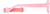 Side view of Kids' Flexible Oval Glasses 2021019 in Pink thumbnail