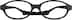 Kids’ Flexible Oval Glasses 2021121 in Black