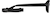 Side view of Kids’ Flexible Oval Glasses 2021121 in Black thumbnail