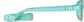 Side view of Kids’ Flexible Oval Glasses 2021124 in Turquoise thumbnail