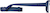 Side view of Kids’ Flexible Rectangle Glasses 2021316 in Navy thumbnail