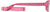 Side view of Kids’ Flexible Rectangle Glasses 2021318 in Raspberry thumbnail