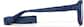 Side view of Kids' Flexible Square Glasses 2021416 in Navy thumbnail