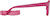 Side view of Kids' Flexible Square Glasses 2021418 in Raspberry thumbnail