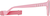 Side view of Kids' Flexible Square Glasses 2021419 in Pink thumbnail