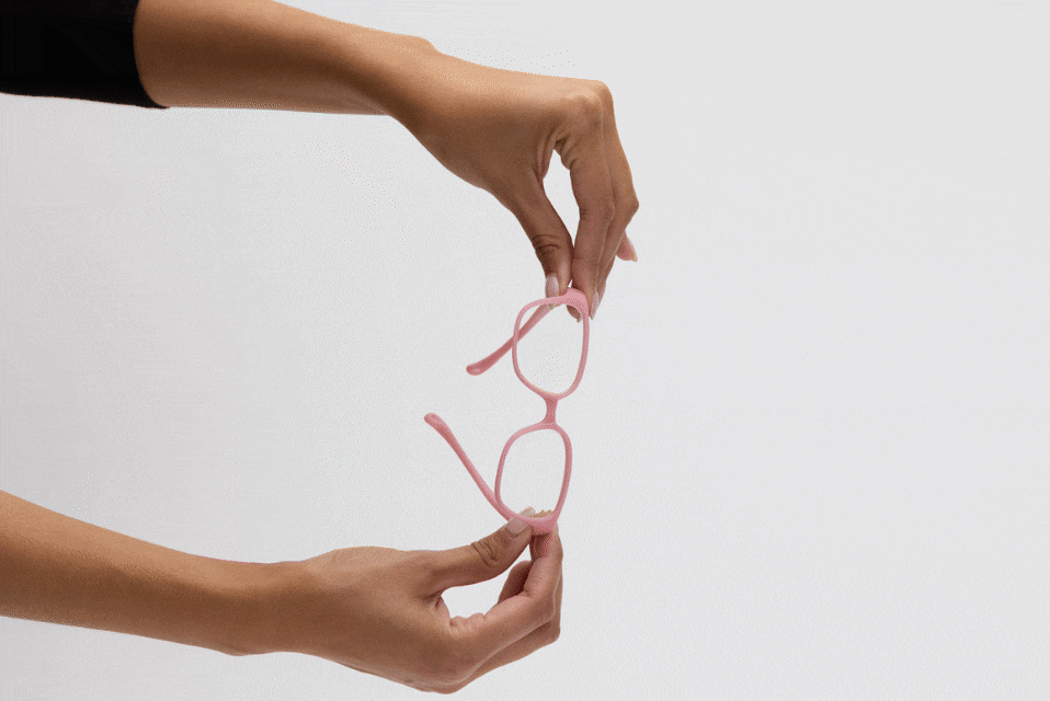 Image of Kids' Flexible Square Glasses
