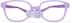 Kids' Flexible Square Glasses 2021427 in Purple