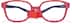 Kids' Flexible Square Glasses 2021428 in Red
