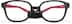 Kids' Flexible Square Glasses 2021451 in Black