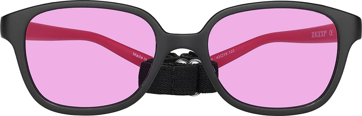 Image of Kids' Flexible Square Glasses