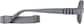 Side view of Kids' Flexible Round Glasses 2021512 in Gray thumbnail