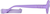 Side view of Kids' Flexible Round Glasses 2021517 in Purple thumbnail