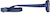 Side view of Kids’ Flexible Rectangle Glasses 2021616 in Navy thumbnail