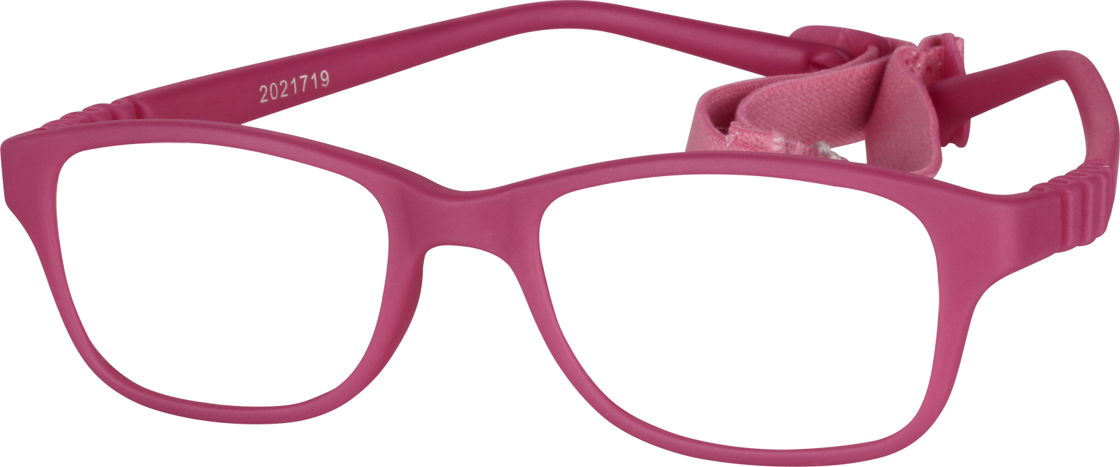 Red Kids' Flexible Rectangle Glasses #2021718 | Zenni Optical