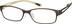 Rectangle Glasses 2021915 in Brown