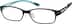 Rectangle Glasses 2021921 in Black