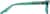 Side view of Kids’ Rectangle Glasses 2022124 in Green thumbnail