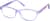 Angle view of Kids’ Cat-Eye Glasses 2022317 in Purple thumbnail