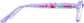 Side view of Kids’ Oval Glasses 2022317 in Purple thumbnail