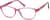 Angle view of Kids’ Cat-Eye Glasses 2022319 in Pink thumbnail