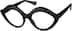 Lip-Shaped Glasses 2022421 in Black