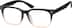 Square Glasses 2022615 in Brown