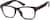 Angle view of Rectangle Glasses 2022815 in Brown thumbnail