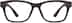 Rectangle Glasses 2022815 in Brown