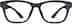 Rectangle Glasses 2022821 in Black