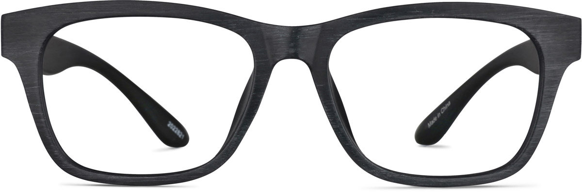 Black Rectangle Glasses