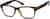Angle view of Rectangle Glasses 2022825 in Tortoiseshell thumbnail